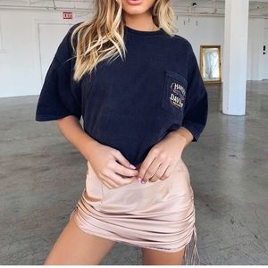 Rue drawstring mini skirt ✨ BRAND NEW ✨